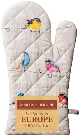 Charming 100 Cotton Oven Mitt