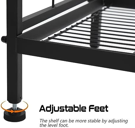 GIOTorent 6-Wire Standing Storage Shelf