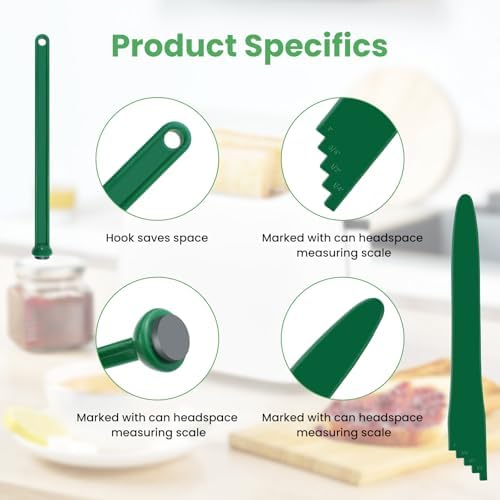 2-Piece Canning Kit - Canning Bubble Popper Remover Jar Lid Lifter