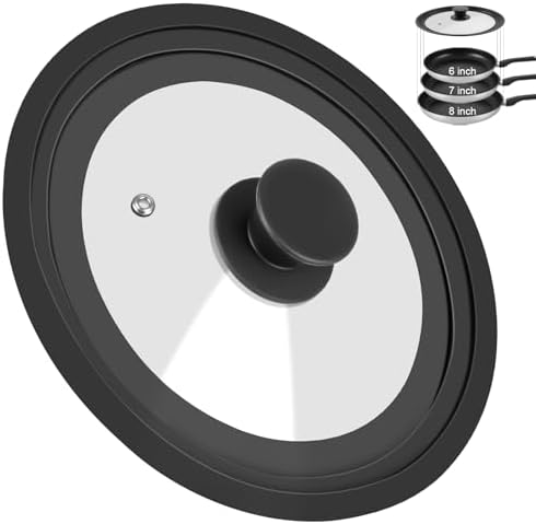 Universal Lid for Cookware - silicone replacement for glass lids