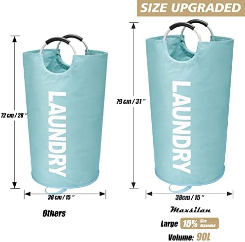 MAXSILAN 90L Large Laundry Basket