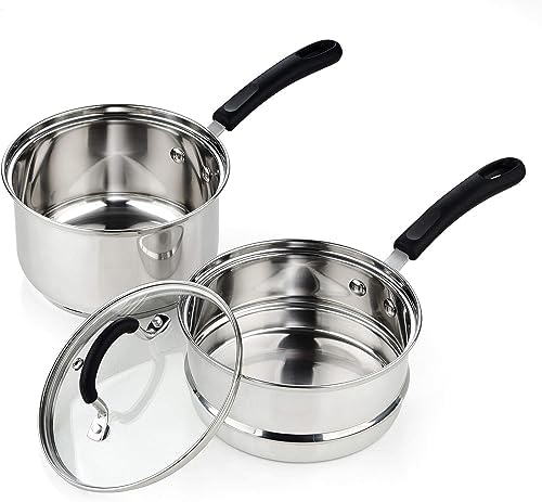 2-Quart Long Handle Double Boiler