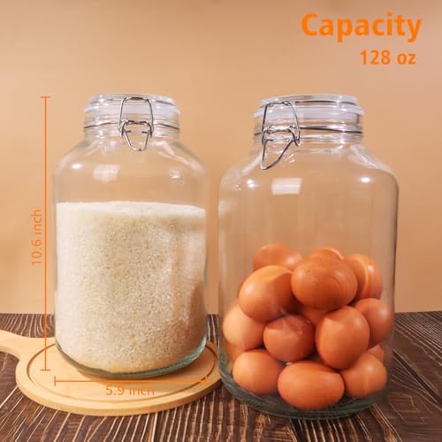 Versatile Glass Jar for Drying Preserving