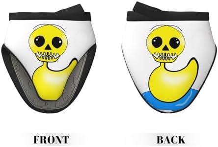 Spooky Halloween Yellow Oven Mitts for Kids and Adults