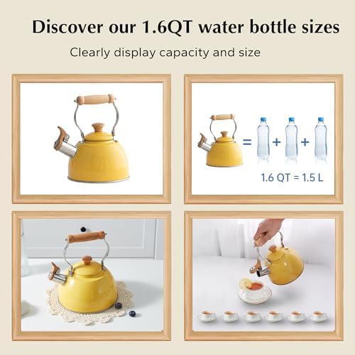 Perfect Ergonomic Design - Rockurwok Tea Kettle