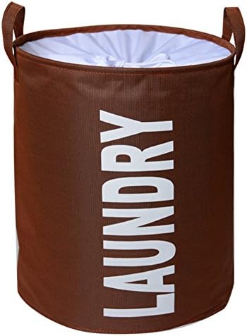 HappyLHL Folding Large Thick Laundry Basket Oxford Fabric Storage Basket Waterproof