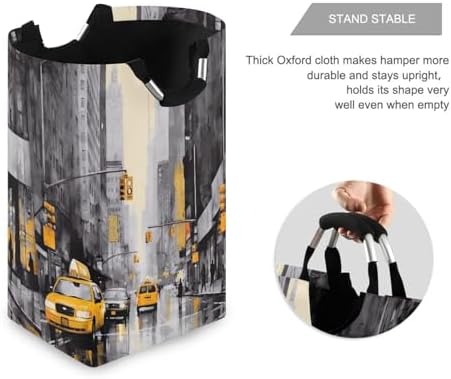 Kigai Collapsible Laundry Basket with Handles - Large Waterproof Organizer for artery
