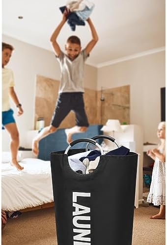 Maxsilan Durable 90L Large Laundry Basket