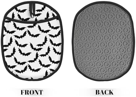 Halloween Black Cool Bat Pot Holder