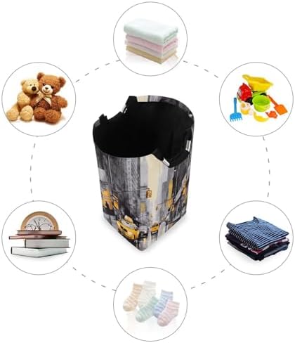 Kigai Collapsible Laundry Basket with Handles - Large Waterproof Organizer for artery