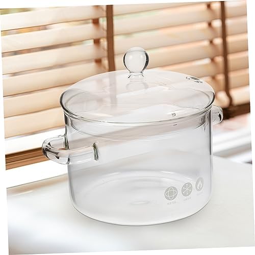 Premium High-Borosilicate Glass Stew Pot for Home Cooking