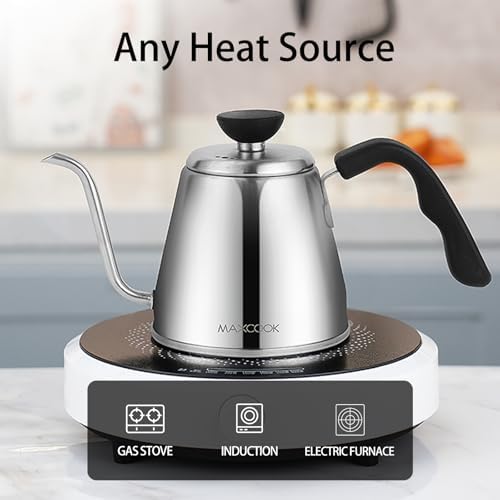 MAXCOOK Gooseneck Coffee Kettle for Home Travel