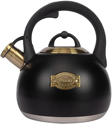 LUXGRACE 31 Quart Stovetop Tea Kettle