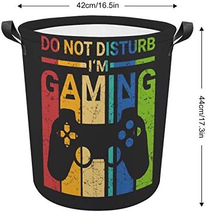 Retro Gaming Escape - Compact Fun Storage Bin for Kids and Gamers