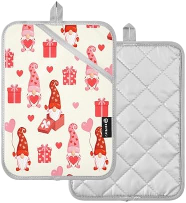 Cute Heat-Resistant Potholders 2-Pack