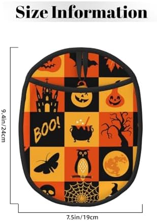 insulated oven mitts Halloween-themed