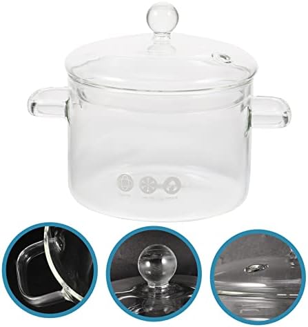 Premium High-Borosilicate Glass Stew Pot for Home Cooking