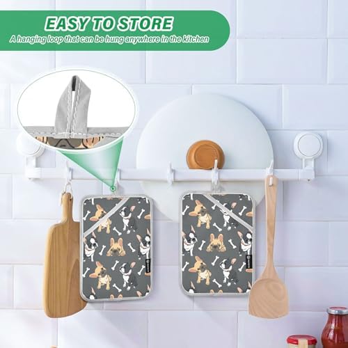 French Bulldog Pot Holder Set