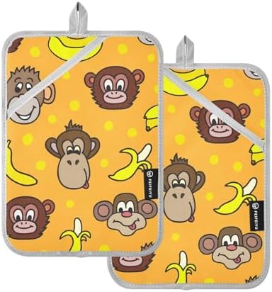 Cute Potholders for Cooking with Monkeys