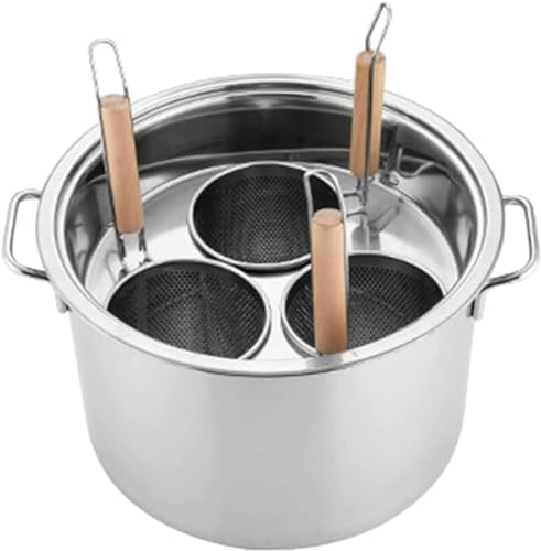 3-Piece Stainless Steel Pasta Cookware Set for Kitchen