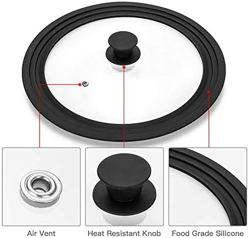Universal Lid for Pots Pans and Skillets