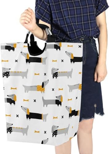 Kigai Collapsible Laundry Basket Durable Waterproof