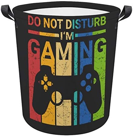 Retro Gaming Escape - Compact Fun Storage Bin for Kids and Gamers