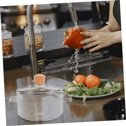 Luxshiny 2-Piece Glass Cookware Set