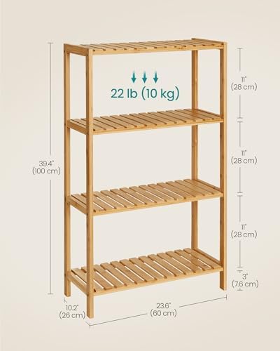 Bamboo Storage Shelf - Multi-Purpose