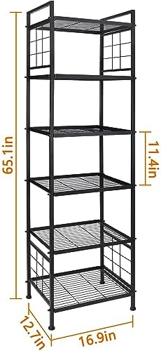 GIOTorent 6-Wire Standing Storage Shelf