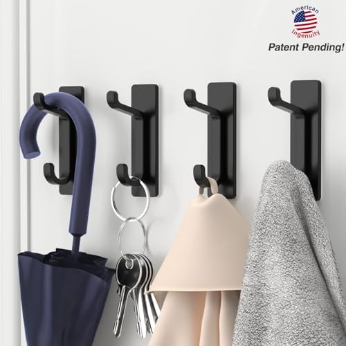 Pickpiff 10LB Heavy Duty Wall Hook Stainless Steel Door Organizer