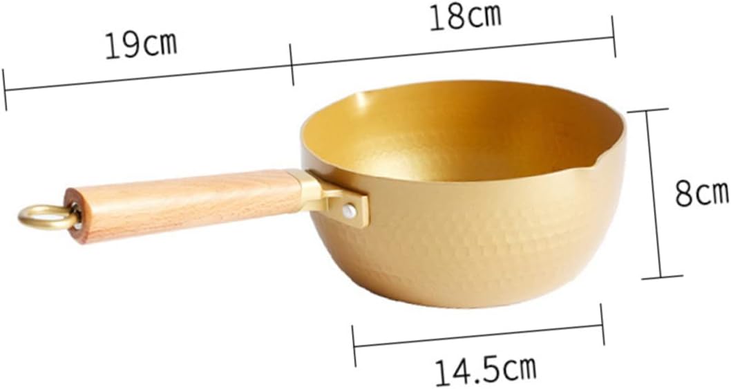 Perfect Non-Stick Ergonomic Milk Pan for Camping Kitchen Use