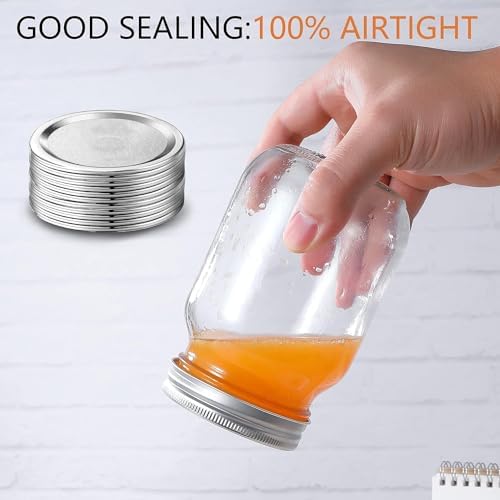 Topbooc Premium Canning Lids for Mason Jars