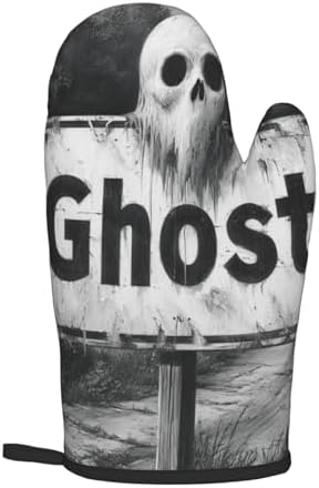 Vendhui Halloween Oven Mitts Heat Resistance Personalized Design