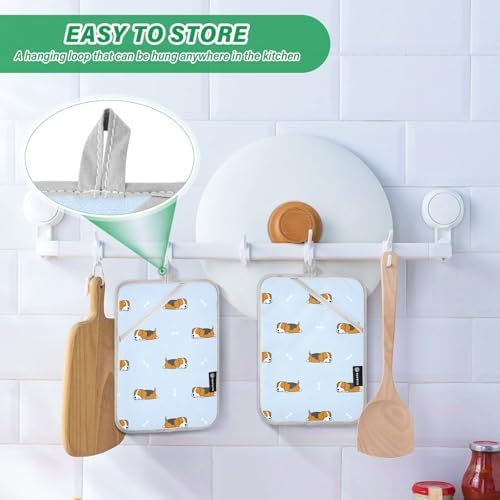 Paw-Safe Heat-Resistant Potholder for Dogs Durable and Safer