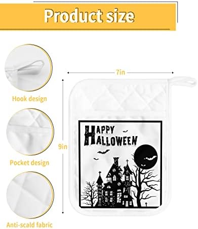Halloween Haunted House Pot Pals 5 Piece Set
