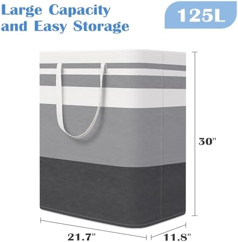 BlissTotes 3-Pack collapsible laundry basket waterproof easy to carry
