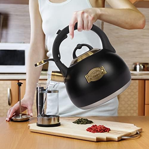 LUXGRACE 31 Quart Stovetop Tea Kettle