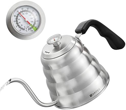 Precision Coffee Kettle with Thermometer for 40 fl oz
