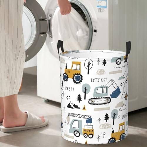 Stylish Water-Resistant Oxford Fabric Laundry Basket for Home Organization