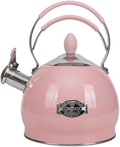 Whistling Stainless Steel Tea Pot 26 Quart Boil FastInduction Compatible