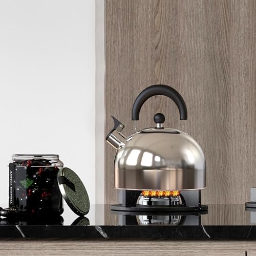 YSSOA 32 qt Whistling Kettle Ergonomic Design