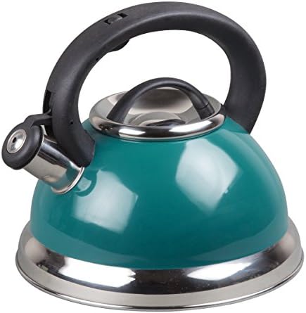 Creative Home Alexa 30 Quart Whisling Tea Kettle with Aluminum Bottom