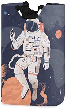 Astronaut Folding Laundry Basket