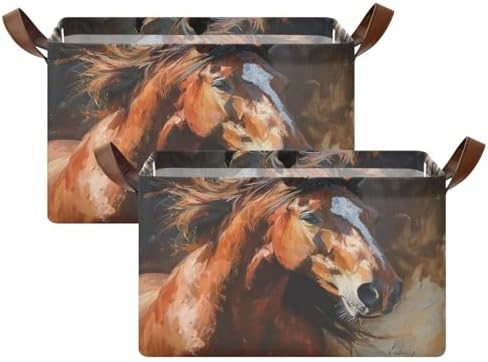 Collapsible Horse Storage Basket