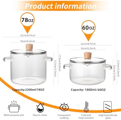 Ergonomic 2-Piece Heat-Resistant Cookware Set