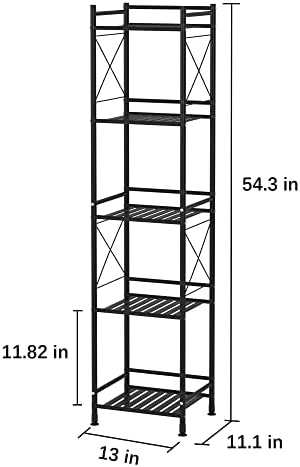 TZAMLI 5-Tier Standing Shelf Unit