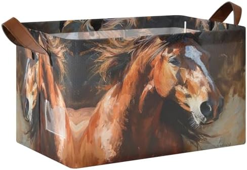 Collapsible Horse Storage Basket