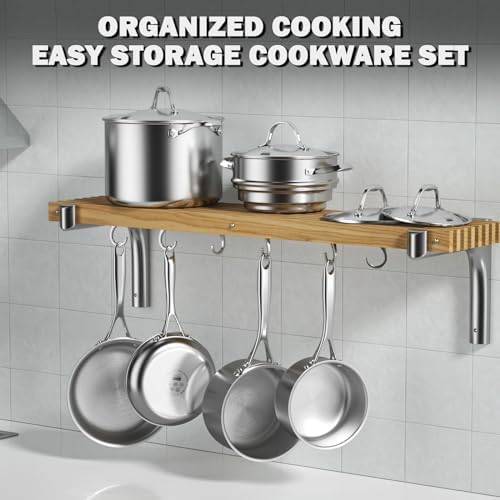 Elevate Your Cooking with Cooks Standard3 Quarts 1810 Stainless Steel Saucepan