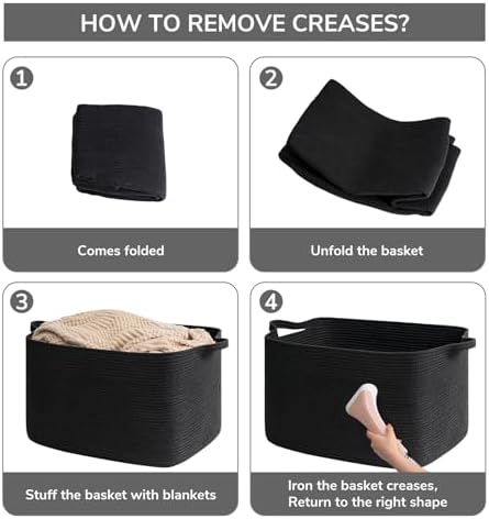 Goodpick Storage Basket 236 x 157 x 138 Black